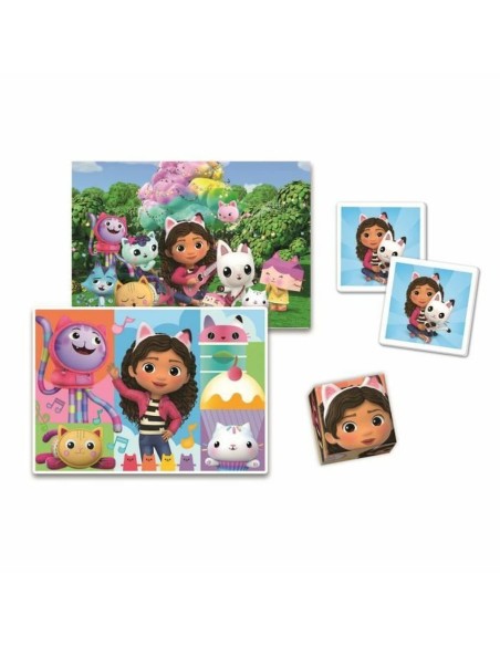 Interactive Toy for Babies Clementoni Edukit 4 en 1 Gabby y la casa mágica