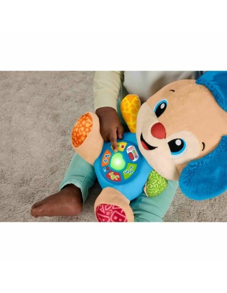 Fluffy toy Fisher-Price Laugh and Learn Puppy Progressive Awakening Musical Plush JFD20 Brown Plush Musical Dog