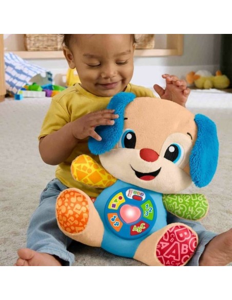 Fluffy toy Fisher-Price Laugh and Learn Puppy Progressive Awakening Musical Plush JFD20 Brown Plush Musical Dog
