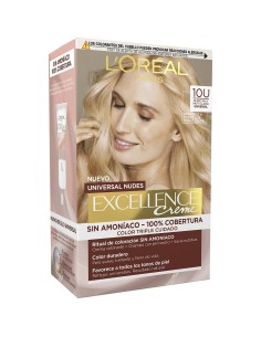 Permanent Dye L'Oreal Make Up Excellence Light Blonde Nº 9.0-rubio muy claro