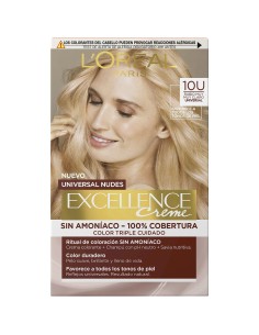 Permanent Dye L'Oreal Make Up Excellence Light Blonde Nº 9.0-rubio muy claro 2