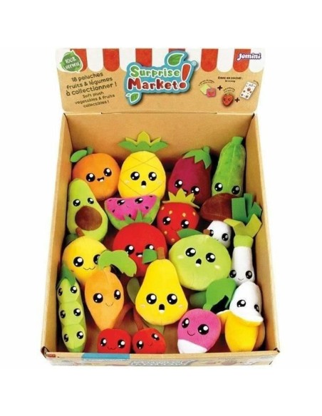 Fluffy toy Jemini JEMINI Multicolour Plush Children's Fruits