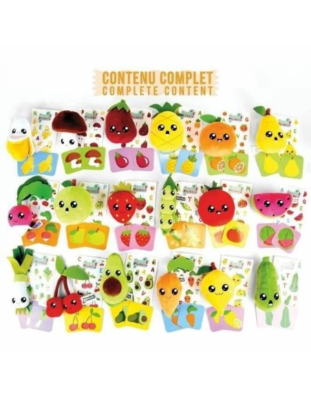 Fluffy toy Jemini JEMINI Multicolour Plush Children's Fruits
