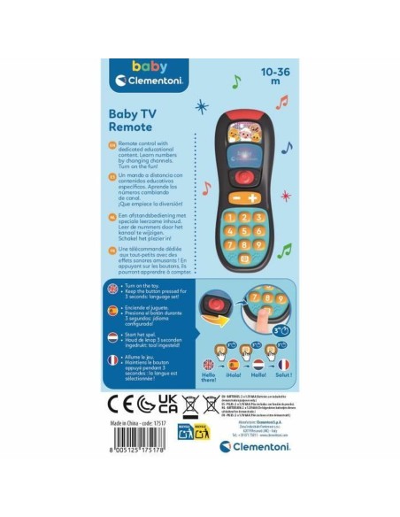 Interactive Toy for Babies Clementoni