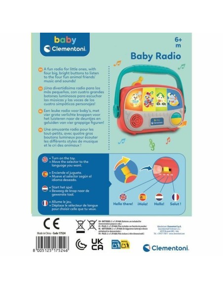 Interactive Toy for Babies Clementoni