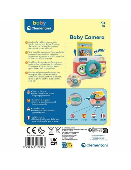 Interactive Toy for Babies Clementoni
