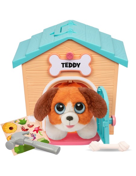 Fluffy toy Moose Toys Orange Dog Multicolour Plush Dog