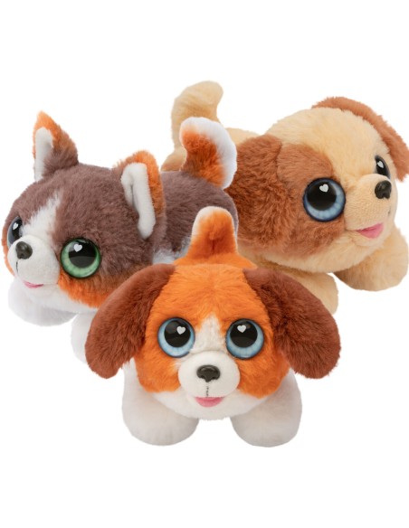 Fluffy toy Moose Toys Orange Dog Multicolour Plush Dog