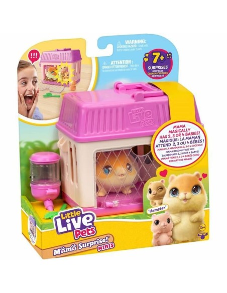 Fluffy toy Little Live Pets Mama Surprise Hamsters Orange Plush Hamster