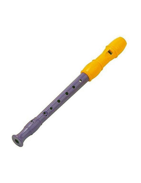 Recorder Reig Purple Yellow With case