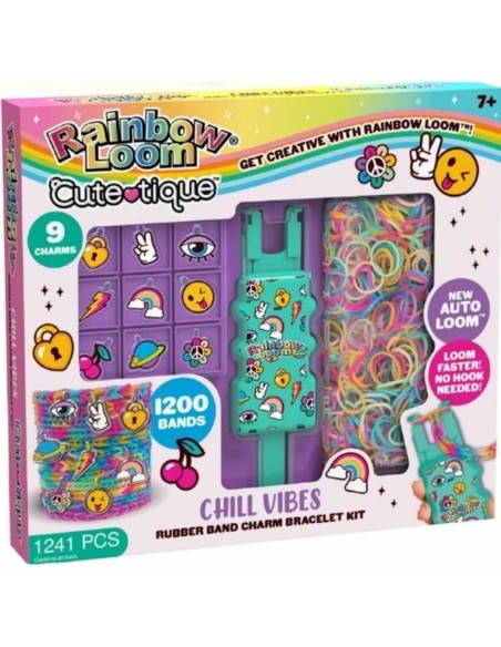 Glass beads Bandai Rainbow Loom Cute Tique