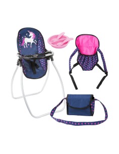 Dolls Accessories Reig Pink Navy Blue 9-in-1