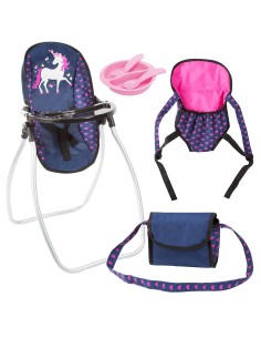 Dolls Accessories Reig Pink Navy Blue 9-in-1 2