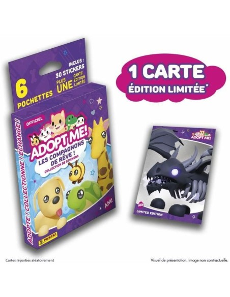 Pack of stickers Panini ¡Adoptame! Roblox