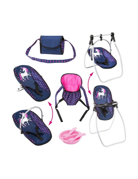 Dolls Accessories Reig Pink Navy Blue 9-in-1