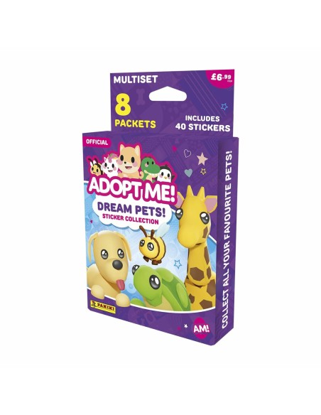 Pack of stickers Panini ¡Adoptame! Roblox