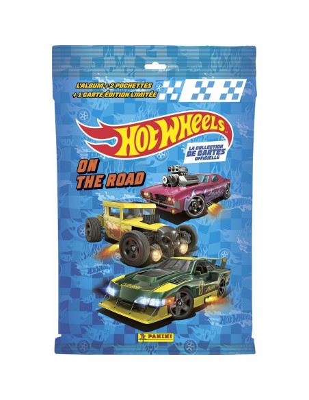 Pack of stickers Panini Hot Wheels TC