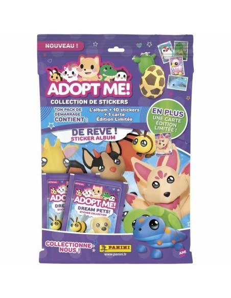 Pack of stickers Panini ¡Adoptame! Roblox