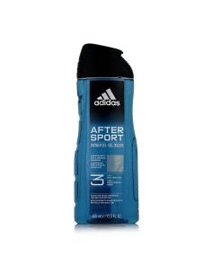 Shower Gel Adidas AFTER SPORT 400 ml 3-in-1