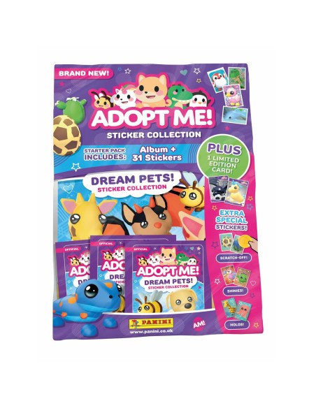 Pack of stickers Panini ¡Adoptame! Roblox