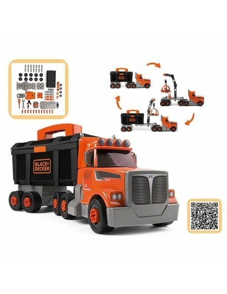 Lorry Smoby BLACK + DECKER Yellow