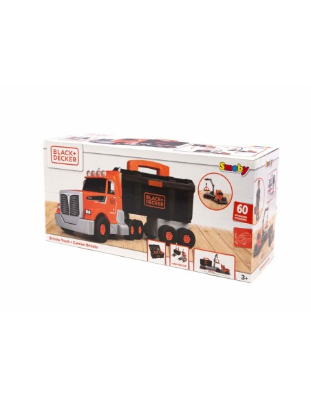 Lorry Smoby BLACK + DECKER Yellow