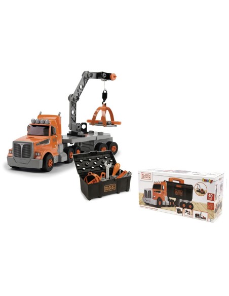 Lorry Smoby BLACK + DECKER Yellow
