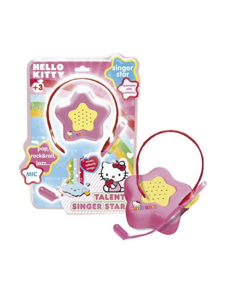 Karaoke Microphone Hello Kitty Pink
