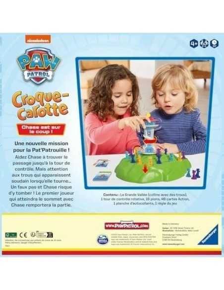 Board game Ravensburger Carrot Crunch Paw Patrol