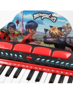 Electric Piano Lady Bug Red 2