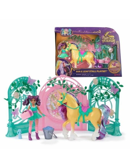 Fluffy toy Spin Master Mini Muñeca Ava y Leaf Color Reveal Unicorn Academy Multicolour Plastic Unicorn