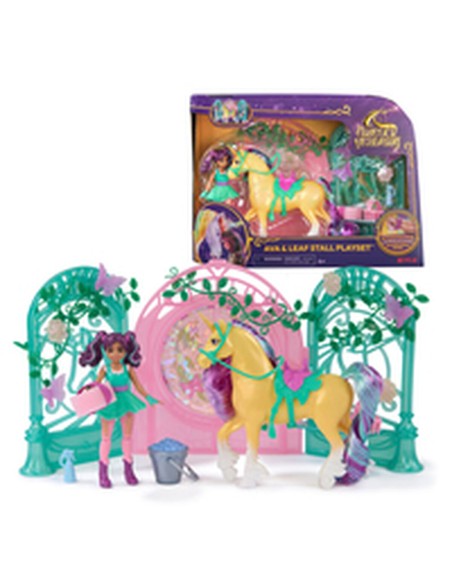 Fluffy toy Spin Master Mini Muñeca Ava y Leaf Color Reveal Unicorn Academy Multicolour Plastic Unicorn