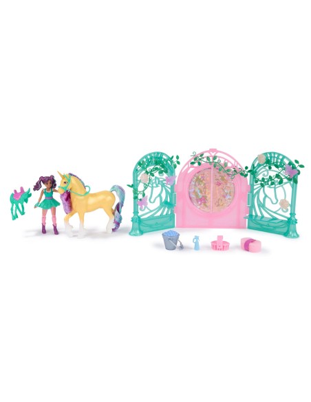 Fluffy toy Spin Master Mini Muñeca Ava y Leaf Color Reveal Unicorn Academy Multicolour Plastic Unicorn