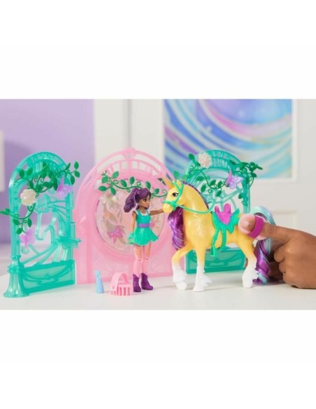 Fluffy toy Spin Master Mini Muñeca Ava y Leaf Color Reveal Unicorn Academy Multicolour Plastic Unicorn