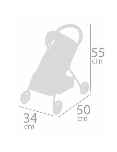 Doll Stroller Decuevas 34 x 50 x 55 cm