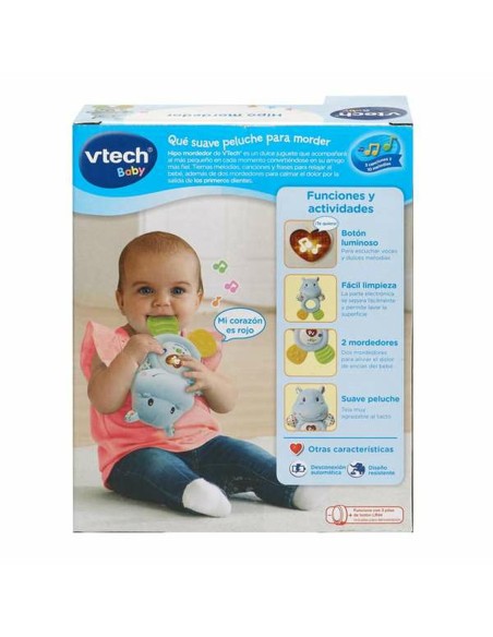 Teether for Babies Vtech Hippopotamus