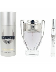 Men's Perfume Set Paco Rabanne INVICTUS
