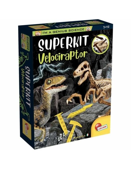 Educational Game Lisciani Giochi I'm GENIUS Super Kit Velociraptor Nuevo