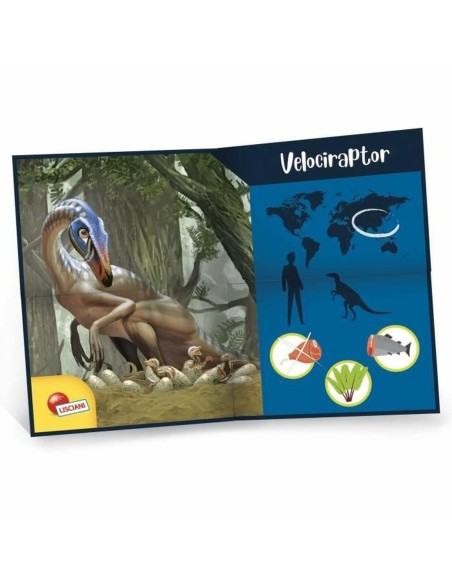 Educational Game Lisciani Giochi I'm GENIUS Super Kit Velociraptor Nuevo