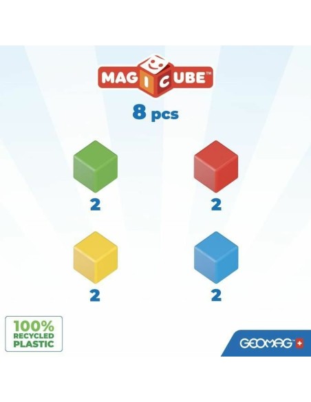 Construction set Geomag Magicube Recycled Creative Set