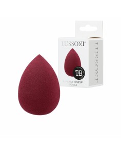 Make-up Sponge Lussoni Raindrop Maroon (1 Unit)