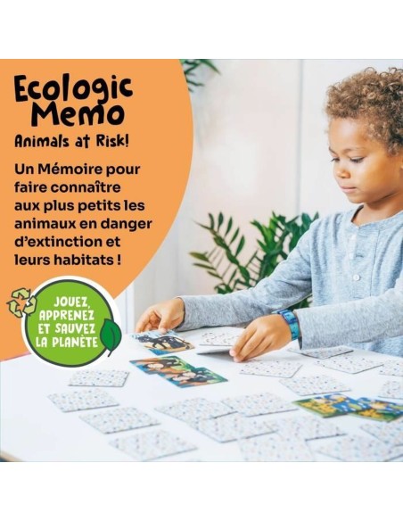 Educational Game Adventerra Memo Ecológico Animales en Peligro