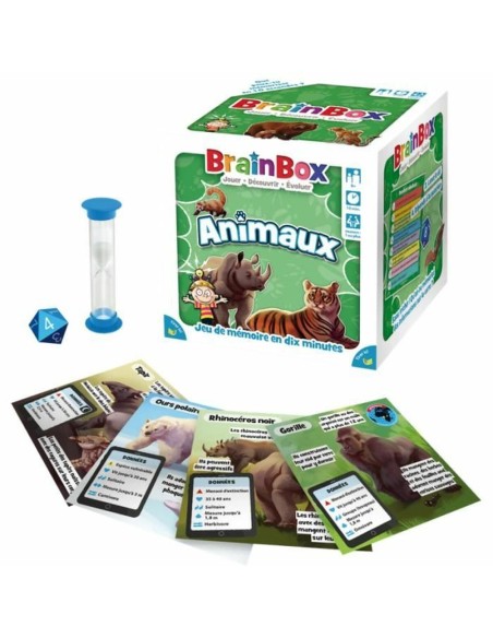Educational Game Asmodee BrainBox - Animales