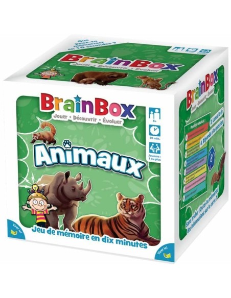 Educational Game Asmodee BrainBox - Animales