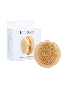 Cleansing and Exfoliating Brush Lussoni Bamboo Circular