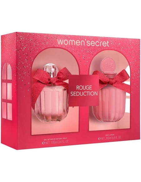 Women's Perfume Set Women'Secret EDP Rouge Seduction 2 Pieces