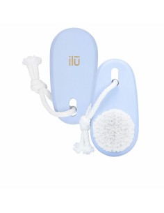 Facial Cleansing Brush Ilū Bamboon Blue true blue Oval