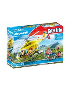 Playset Playmobil 71203 City Life Rescue Helicopter 48 Pieces