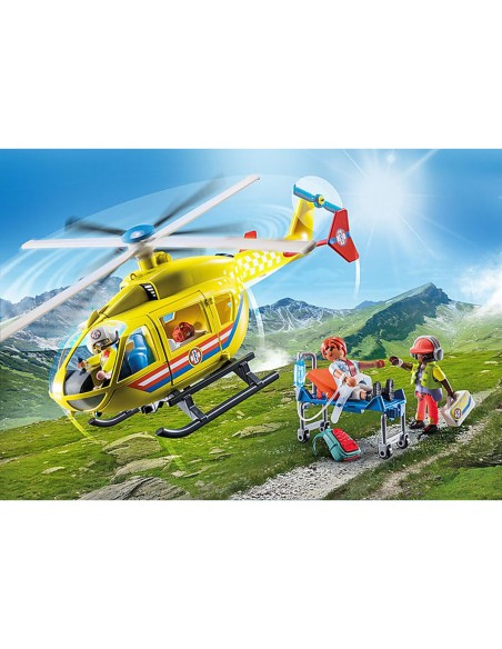 Playset Playmobil 71203 City Life Rescue Helicopter 48 Pieces