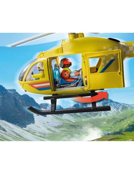 Playset Playmobil 71203 City Life Rescue Helicopter 48 Pieces
